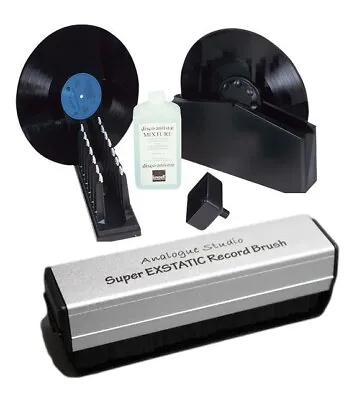 Kaufen Knosti Disco Antistat Schallplattenreinigungsmaschine + Ex Statische Schallplatte Reinigungsbürste • 68.80€