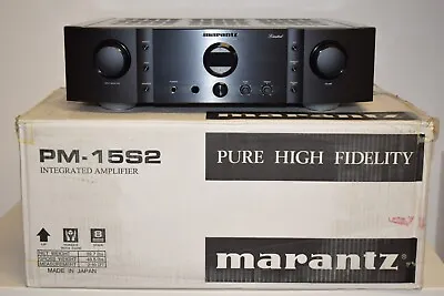 Kaufen Marantz PM-15S2 Limited Edition HiFi Stereo Vollverstärker OVP Schwarz • 1,499€