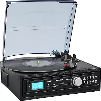 Kaufen MEDION MD43142 Schallplatten Und Kassettendigitalisierer MP3 Umwandlung AUX • 69.90€
