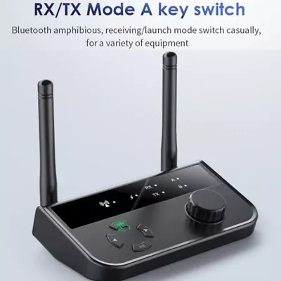Kaufen Multipoint Bluetooth 5.3 Audio Transmitter Receiver 3.5mm AUX 2 RCA Speak:_: • 15.79€