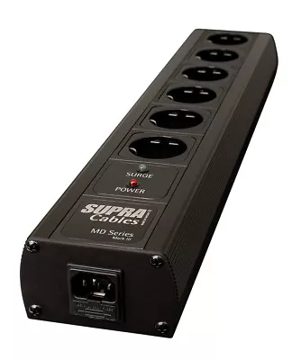 Kaufen SUPRA Cables Netzleiste MD06 MK 3.1 EU SP SPC Black Switch • 358.90€