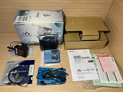 Kaufen Sony Minidisc MD Minidisc MZ-N510 Walkman NET MD NETZWERK BLAU • 123.25€