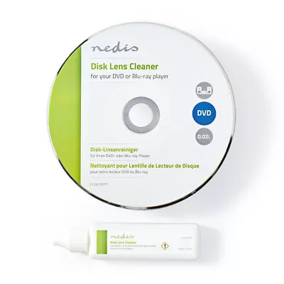 Kaufen Laufwerk U. Laser Linsen Reinigungs DVD + Flüssigkeit Für DVD Blu-Ray Spieler PC • 6.45€