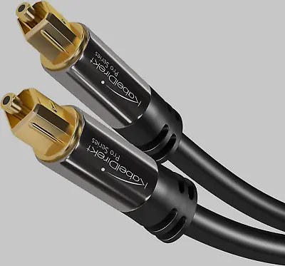 Kaufen KabelDirekt TOSLINK-Kabel Optisches Audiokabel 5m Glasfaserkabel Für Soundbar • 9.99€