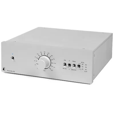 Kaufen Pro-Ject Phono Box RS - Highend Phono Vorverstärker (MM / MC) Silber • 854.10€