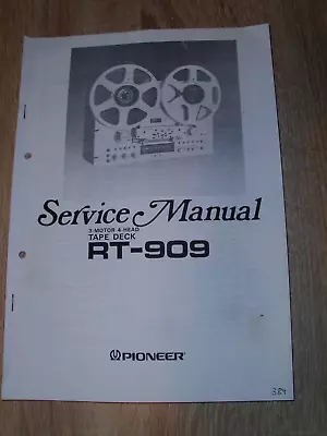 Kaufen Pioneer RT - 909, Service Manual, Schaltbilder, Einstellanweisung Komplett • 19.50€