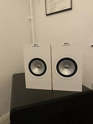 Kaufen KEF Q150 Regal-Lautsprecher Weiß (Paar), Wie Neu! • 250€