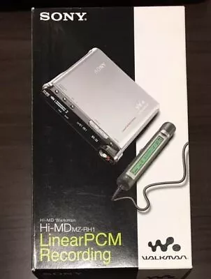 Kaufen SONY MZ-RH1 Hi-MD Walkman Mini Disc Recorder Silber Japan Neuzustand • 734.88€