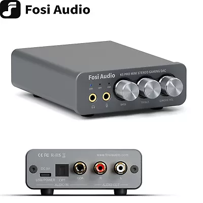 Kaufen Fosi Audio K5 PRO Kopfhörer Verstärker DAC Digital Zu Analog Audio Converter • 55.99€