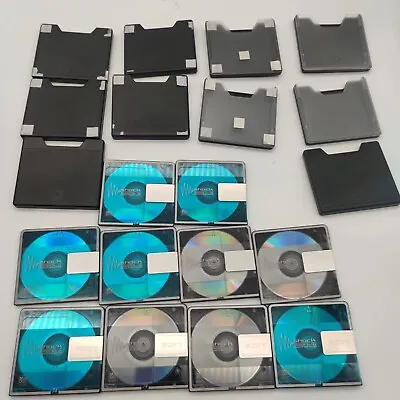 Kaufen 10 Stück Sony MiniDisc MD Mini Disc MiniDisk 74 Min.+ SHOCK ABS. Hüllen Händler • 47.49€