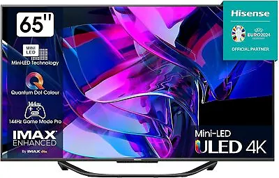 Kaufen Hisense Smart TV 65U7KQ Fernseher 4K Mini LED ULED HDR Game Mode 164 Cm(65 Zoll) • 749.99€