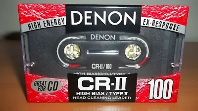 Kaufen DENON CR-II 100 Audio Cassette - PHILIPS - PDM NEW/NEU ! Made In Japan !!! MC! • 20€
