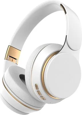 Kaufen Design HiFi Kopfhörer Stereo Faltbares Kopfhörer Bluetooth Over Ear Wireless • 21.99€