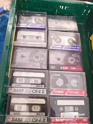 Kaufen 30 Stück Basf Kassetten  Tape Sammlung Lot6 • 20€