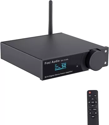 Kaufen Fosi Audio DA-2120A Bluetooth DAC HIFI Endstufe Fernbedienung (95) • 139.65€