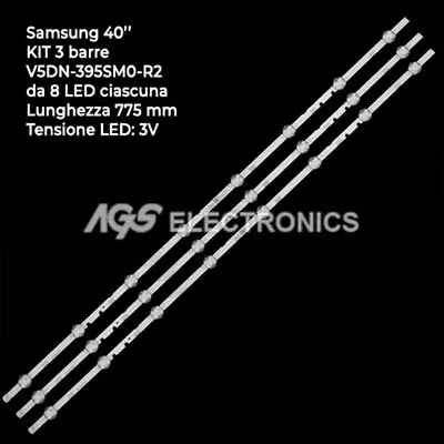 Kaufen Kit 3 Barres-tv-led-barres Samsung V5dn-395sm0-r2 Bn96-37622a • 17.90€