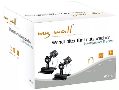 Kaufen 2 X  Wandhalterung Für Lautsprecher,  Neigbar Drehbar (Wandhalter, Boxenhalter) • 9€