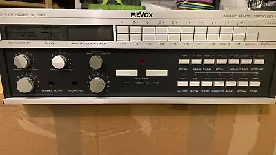 Kaufen REVOX B 261 Synthesizer FM Tuner Mit Netzkabel Stecker • 245€