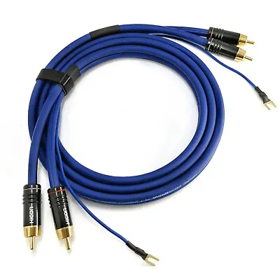 Kaufen Phonokabel 3m Selected Cable 2x 0,35mm² Inkl. 3,1m Erdung Vergoldet SC81-K3-0300 • 72€