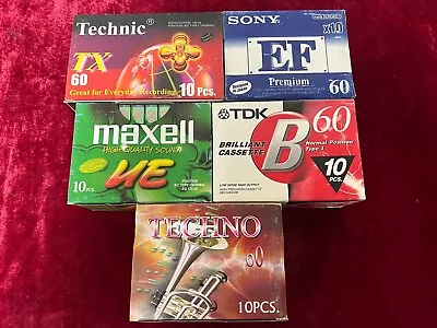 Kaufen MC Leeren Kassetten Tape Cassettes 50 Pieces NEW-NEU NOS • 110€
