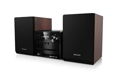 Kaufen Sharp XL-B510 FM Microsystem Inklusive CD Player /Bluetooth / USB 40 W Braun OVP • 94.71€