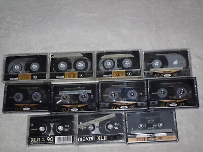 Kaufen   11 MCs Musikkassetten --  MAXELL XL II 90 90min (bespielt!?)   • 13€