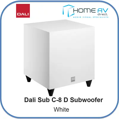 Kaufen Dali Sub C-8 D Subwoofer - Weiß Neu 2 Jahre Garantie • 405.17€