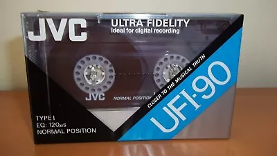 Kaufen JVC UFI 90 - Audiocassette - NEW / NEU Sealed ! ICM OEM Switzerland Kassette MC! • 15€