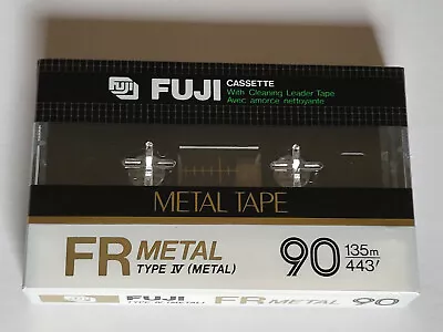 Kaufen FUJI FR 90 Metal Tape Cassette Type IV - NEU & OVP Vintage (1982) Made In Japan! • 34.99€