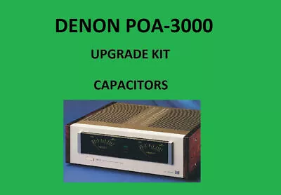 Kaufen Stereo-Verstärker DENON POA-3000 Reparatursatz – Alle Kondensatoren • 57.29€