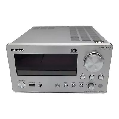 Kaufen Onkyo Netzwerk CD Empfänger CR-N765 Silber Fernbedienung Stromkabel F/S • 335.82€