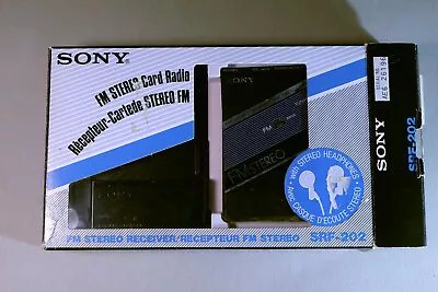 Kaufen SONY FM-Receiver SRF-202 Mini FM-Walkman Mikroradio (in EU Selten) Für Bastler • 62.50€