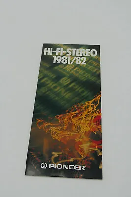 Kaufen PIONEER Vintage 1981 + HIFI Katalog Catalogue Verstärker Tapedeck RT-909 Usw.. • 59€