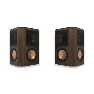Kaufen Klipsch RP-502S II Walnuss Surround-Sound-Lautsprecher Paar | Neu | UVP 899 € • 739€