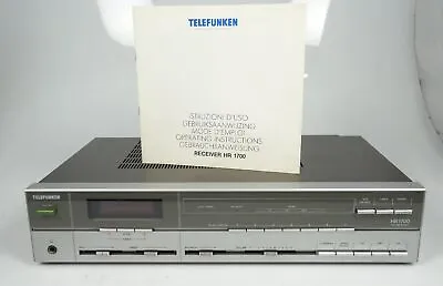 Kaufen Telefunken Hr 1700 Hifi Receiver VerstÄrker  ++ • 119.99€