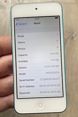 Kaufen Apple IPod Touch 5. Generation 16GB – Blau • 40.92€
