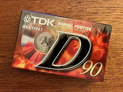 Kaufen TDK D 90 Audiokassette Leerkassette Tape MC NEU – OVP Ungeöffnet SEALED • 2€