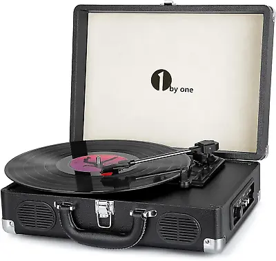 Kaufen Vinyl Plattenspieler Bluetooth Schallplattenspieler Plattenspieler Lautsprechern • 69.92€