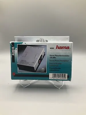Kaufen Hama / Stereo Phono Preamplifier PA 005 AV Receivers Stereo Phono Vorverstärker • 26.99€