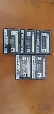 Kaufen 5 X Audiokassetten METAL Tape TYP IV Audio Kassette Maxell MX 90  • 69€