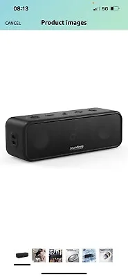 Kaufen Soundcore 3 Bluetooth Lautsprecher Von Anker Mit Stereo Sound, Reines Titan • 109.50€