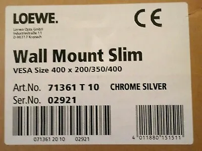 Kaufen Loewe Vesa Adapterplatte  40x20 40x35 40x40 Wall Mount Slim • 50€