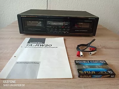Kaufen ONKYO  TA-RW20 Stereo Cassette Tape Deck .(Guter Zustand) • 35.50€