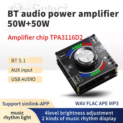 Kaufen TPA3116 Digital Power Audio Amplifier Board 50WX2 HIFI Stereo AMP Verstärker • 13.83€