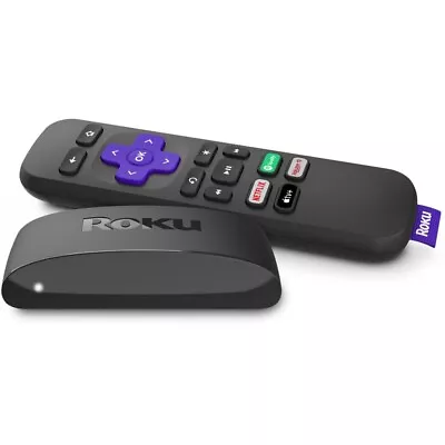Kaufen ROKU Express 4K Streaming-Box Schwarz Media Player 4K Ultra HD WLAN AirPlay NEU • 50.90€