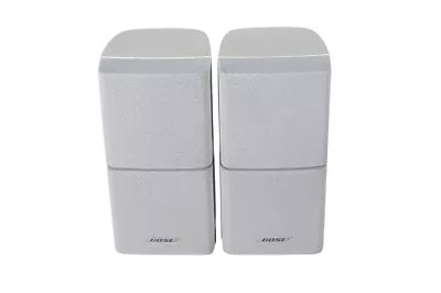 Kaufen ✅2x Bose Acoustimass Lifestyle Doppelcubes Series III Lautsprecher Boxen Weiss✅ • 109.99€