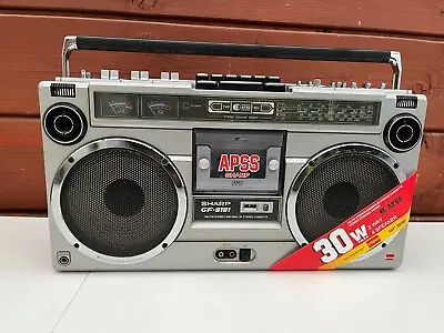 Kaufen Sharp GF-9191H Boombox Ghettoblaster Vintage Radiorecorder Working • 335€