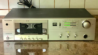Kaufen Telefunken RC 100 Metal Cassette Deck Tapedeck Vintage Rarität Baujahre1983-1985 • 95€
