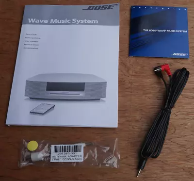 Kaufen Bedienungsanleitung, CD & Leads - The Bose Wave Musiksystem AWRCC6, Unbenutzt • 29.14€