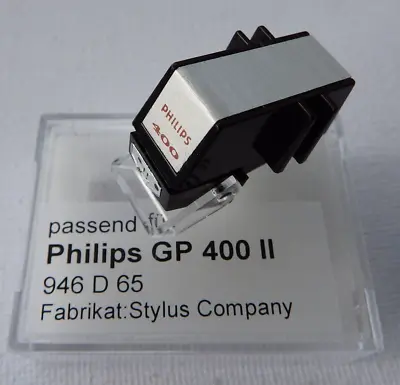 Kaufen Philips GP 400 II - 1/2  Tonabnehmer System + Neue Nachbau Nadel D 65 • 44.90€